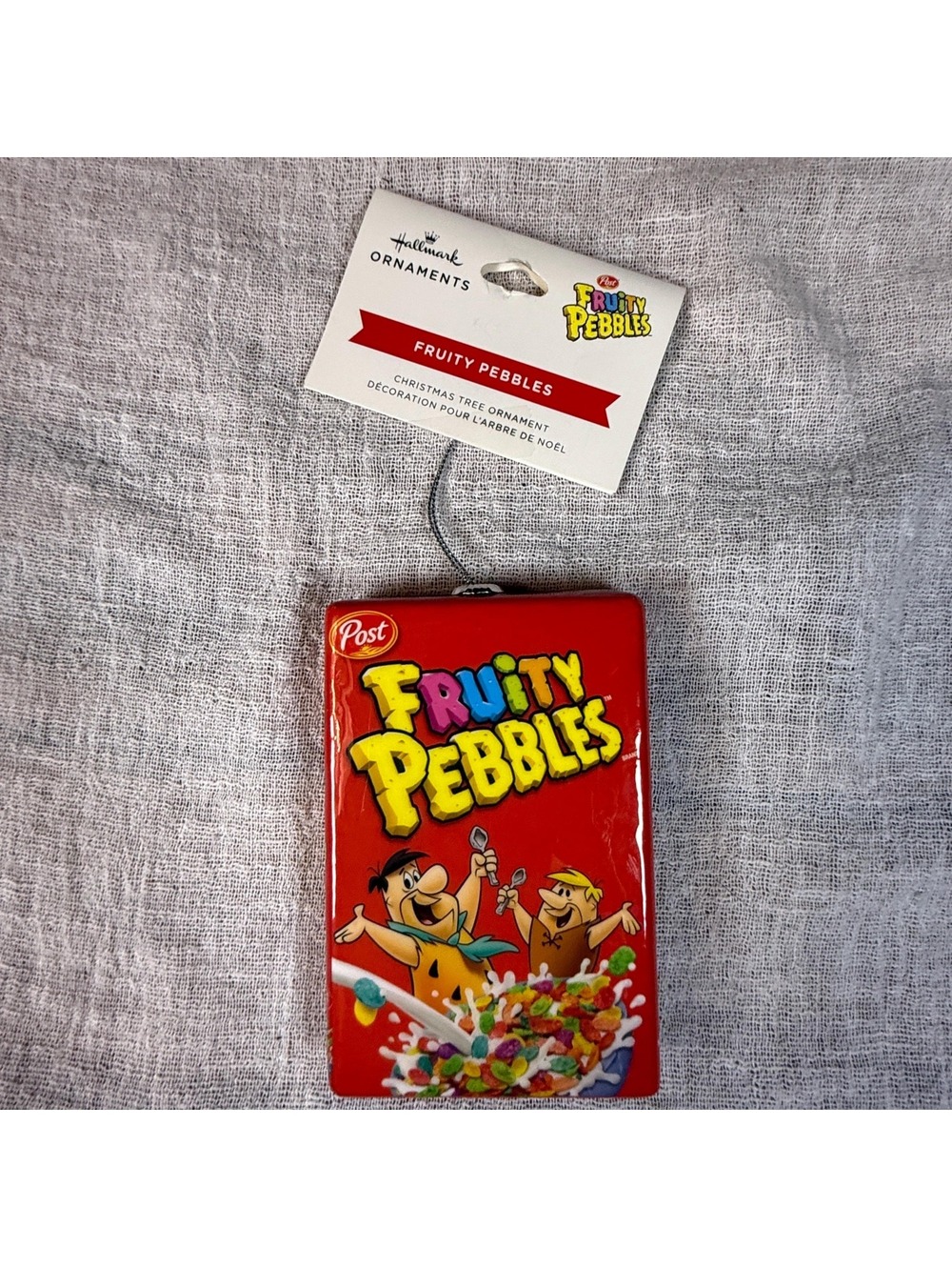 Fruity Pebbles Hallmark Christmas Ornament
